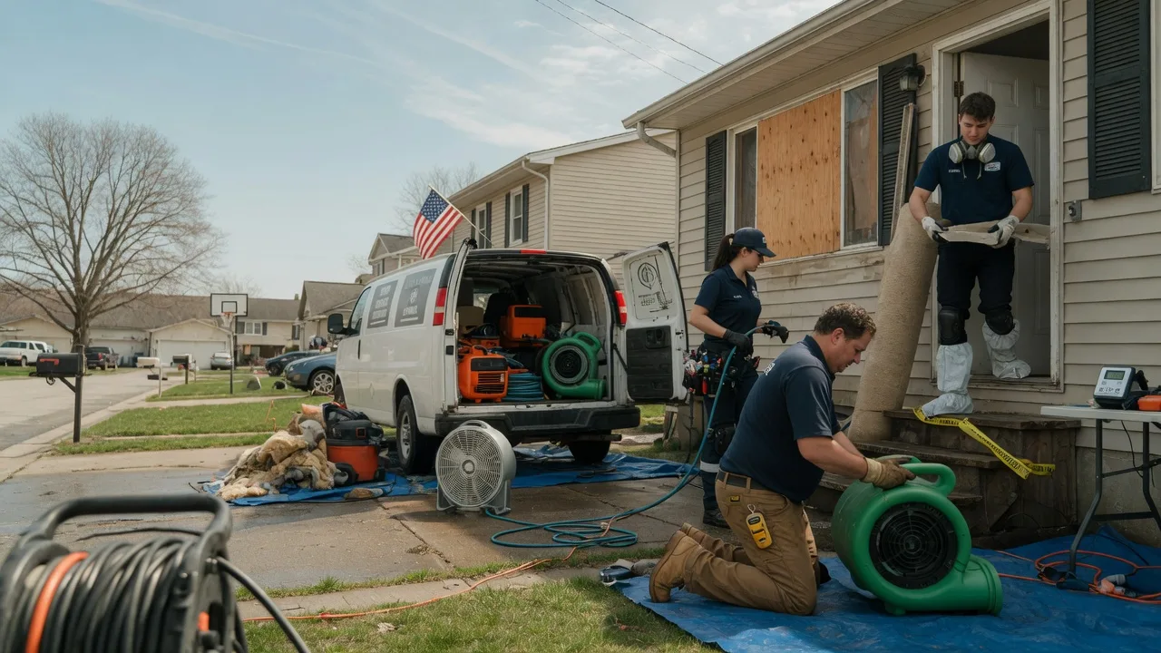 Water Damage Restoration in Covington, PA near me